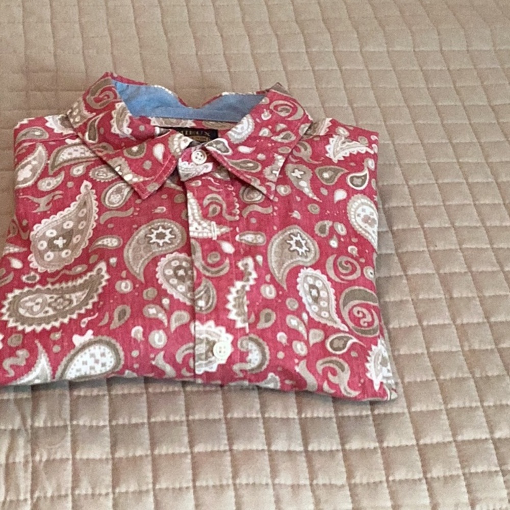 Men’s long sleeve, casual shirt, size XL